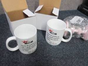 2 Mom Gift Mugs, Foot Massager...