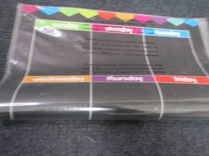 Magnetic Weekly Dry Erase Planner...