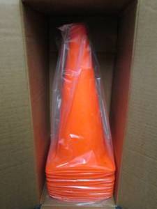 12- 12 inch Orange Traffic Cones...