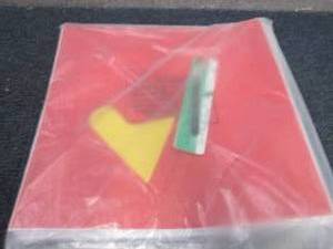 50 pk Assorted Color Vinyl Sheets...