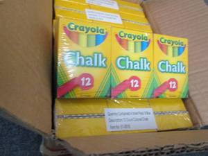 36 pks of 12 Colored Crayola Chalk...