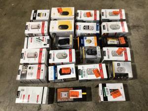 Lot of Mixed Asssorted Digital Door Locks Various Models and Conditions Customer Returns See Terms on Auction