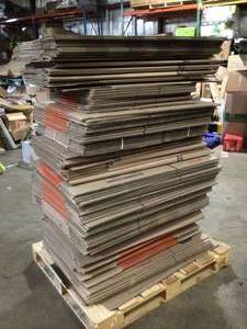 Pallet of Moving Storage Boxes Customer Returns See Terms on Auction