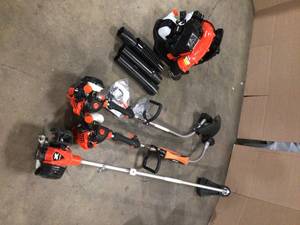 Lot of Assorted Echo Lawn Care Items Various Models and Conditons Customer Returns See Terms on Auction