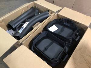 Lot of Assorted Lawn Mower Baggers  Customer Returns See Terms on Auction