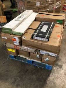 Pallet of Mixed Flooring Various Models and Conditions Customer Returns See Terms on Auction