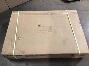 Husky 46 in. Adjustable Height Work Table with 2-Drawers in Black Customer Returns See Pics