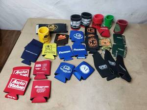 lot 57 image: Large Lot of Can  Bottle Coozies