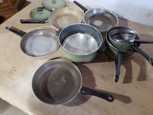 lot 35 image: Misc. Pots and Pans