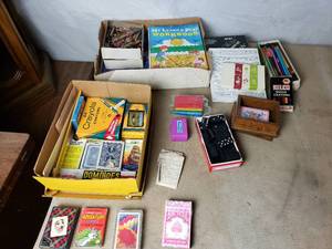 lot 94 image: Crayons, Cards and Other Game Things