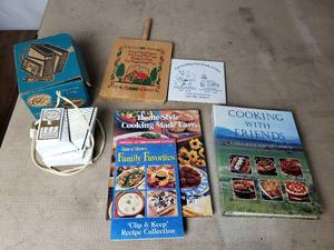 lot 85 image: Knive Sharpener, Cook Books