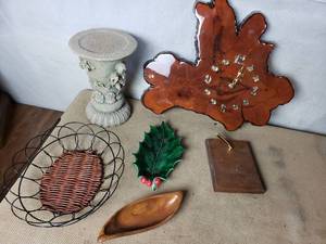 lot 86 image: Candle Holder, Clock and Other