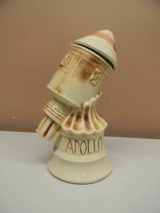 Vintage 1968-69 Apollo Decanter - Thomas W Sims Distillery - GREAT PIECE - NICE - SEE PICTURES