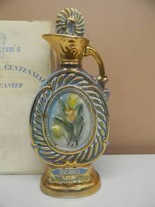 Vintage 1973 JIM BEAM 175 MONTHS REGAL CHINA DECANTER - IN BOX - AWESOME PIECES - NICE - SEE PICTURES