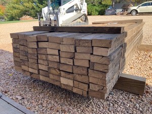 Reclaimed Red and White Oak Wall Studs