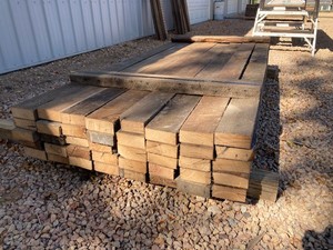 Reclaimed Red and White Oak Wall Studs