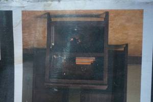 lot 24 image: Dark Two Shelf Bookcase
