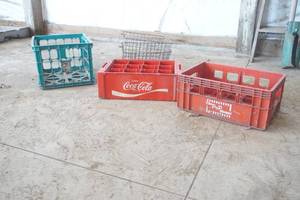lot 106 image: Vintage crates