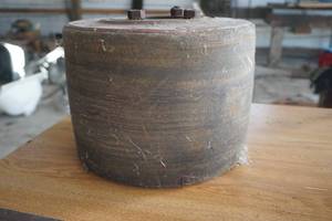 lot 176 image: large Wood pulley