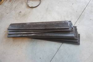 lot 183 image: Metal Rain gutter covers