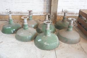 lot 205 image: Porcelain Outdoor Lights