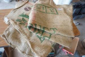 lot 215 image: Coffee Bean Burlap Sacks