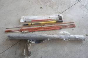 lot 224 image: Screen-Plow marker- Fiberglass markers