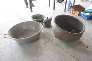 lot 249 image: Milking Bucket - Various wash buckets