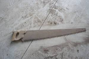 lot 285 image: Vintage Hand Saw