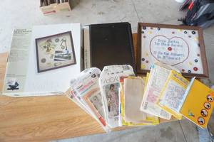 lot 325 image: Shadow box-Photo book-Clothing Patterns