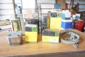 lot 350 image: John Deere Filters-Bungie Cords