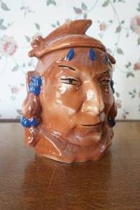 lot 479 image: McCoy Native American Cookie Jar