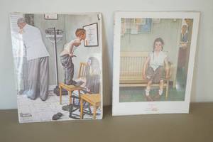 lot 580 image: Norman Rockwells