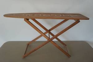 lot 607 image: Mini Folding Ironing Board Decor