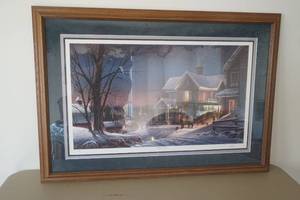 lot 635 image: Terry Redlin House Call Print