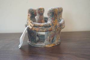 lot 691 image: Candle Holder Art Piece