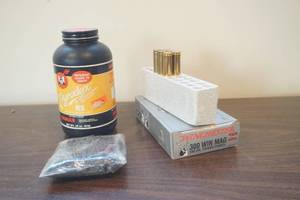 lot 718 image: 300 WIN MAG-BBs- Pyrodex