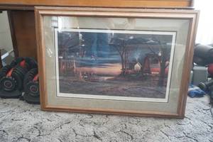 lot 777 image: Terry Redlin Country Neighbors