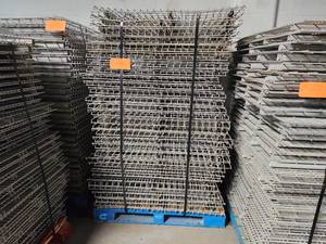 Lot of (60) Pallet Racking Grates