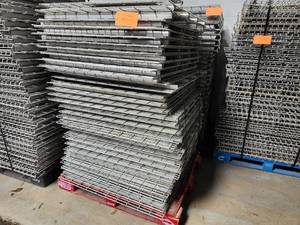 Lot of (40) Pallet Racking Grates