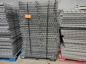 Lot of (60) Pallet Racking Grates