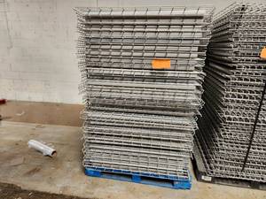 Lot of (58) Pallet Racking Grates