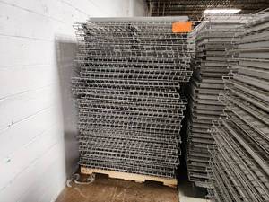 Lot of (60) Pallet Racking Grates