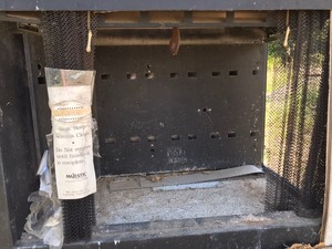 Majestic 2-sided Fireplace (Unused)