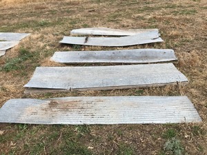 26 x 8 Old Style Corrugated Tin (5 pcs)