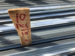 12 Steel Furring Hat Channel (10 pcs)