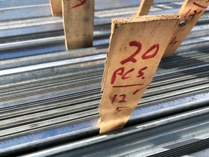 12 Steel Furring Hat Channel (20 pcs)