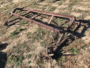 Old Wood Spoke Frame