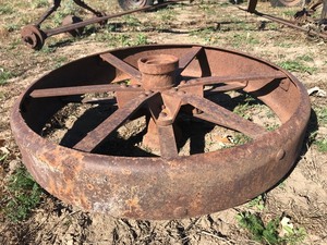 34 Steel Wheel - VERY heavy