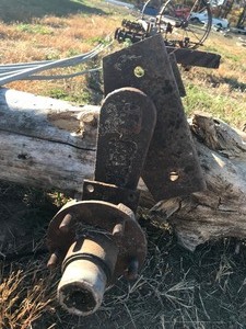 Sledbed Snowmobile Trailer Axel